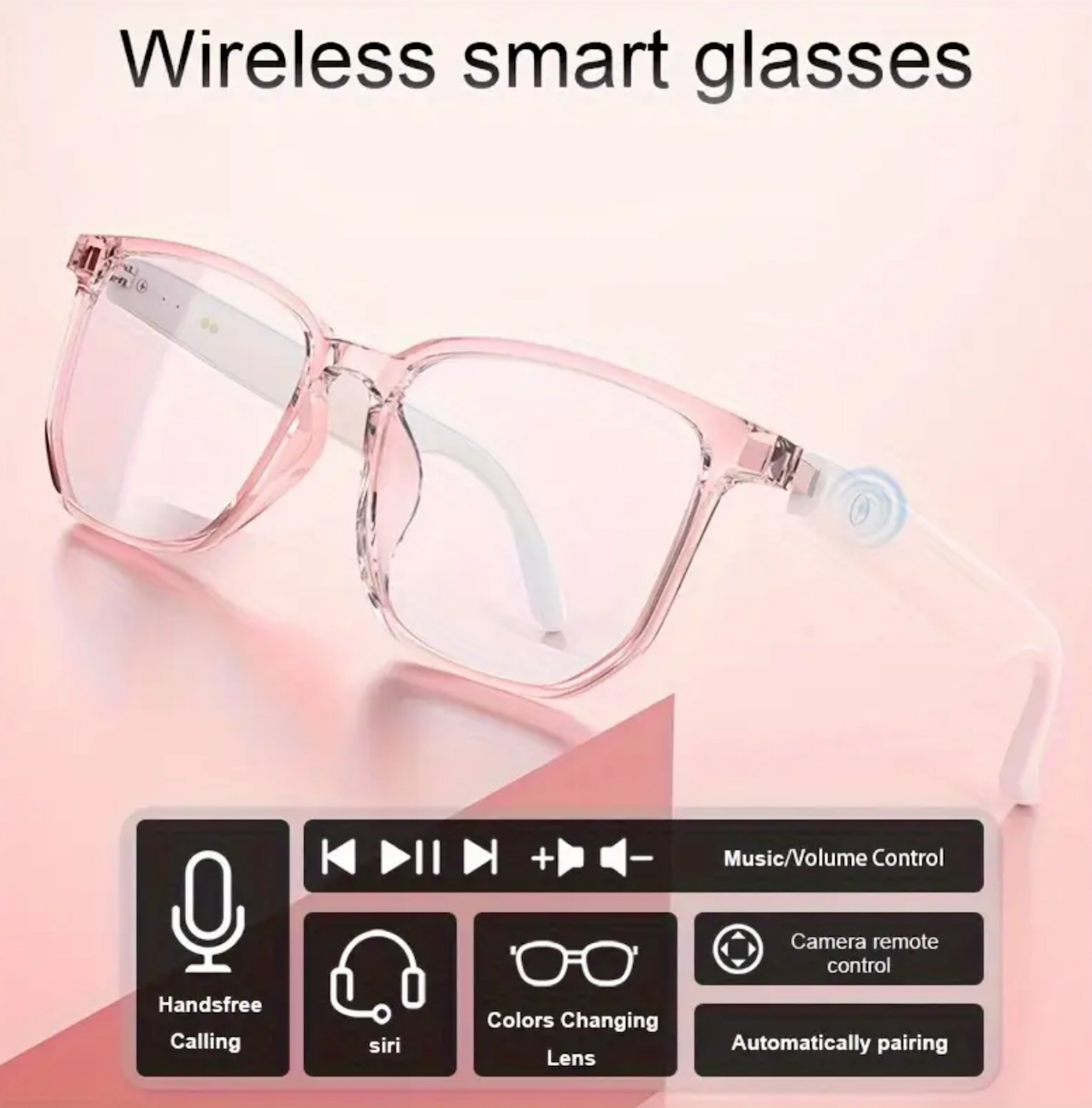 Woman's Bluetooth Glasses