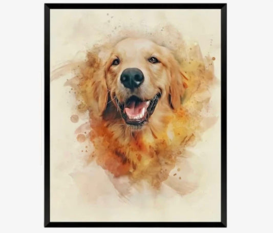 Custom Pet Painting (𝟣𝟤x𝟣𝟪x𝟣.𝟧)